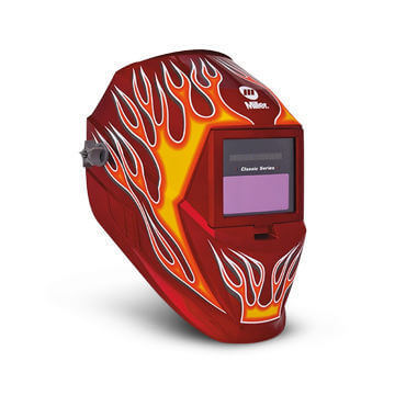 Miller Classic Series Welding Helmet- Red Flame